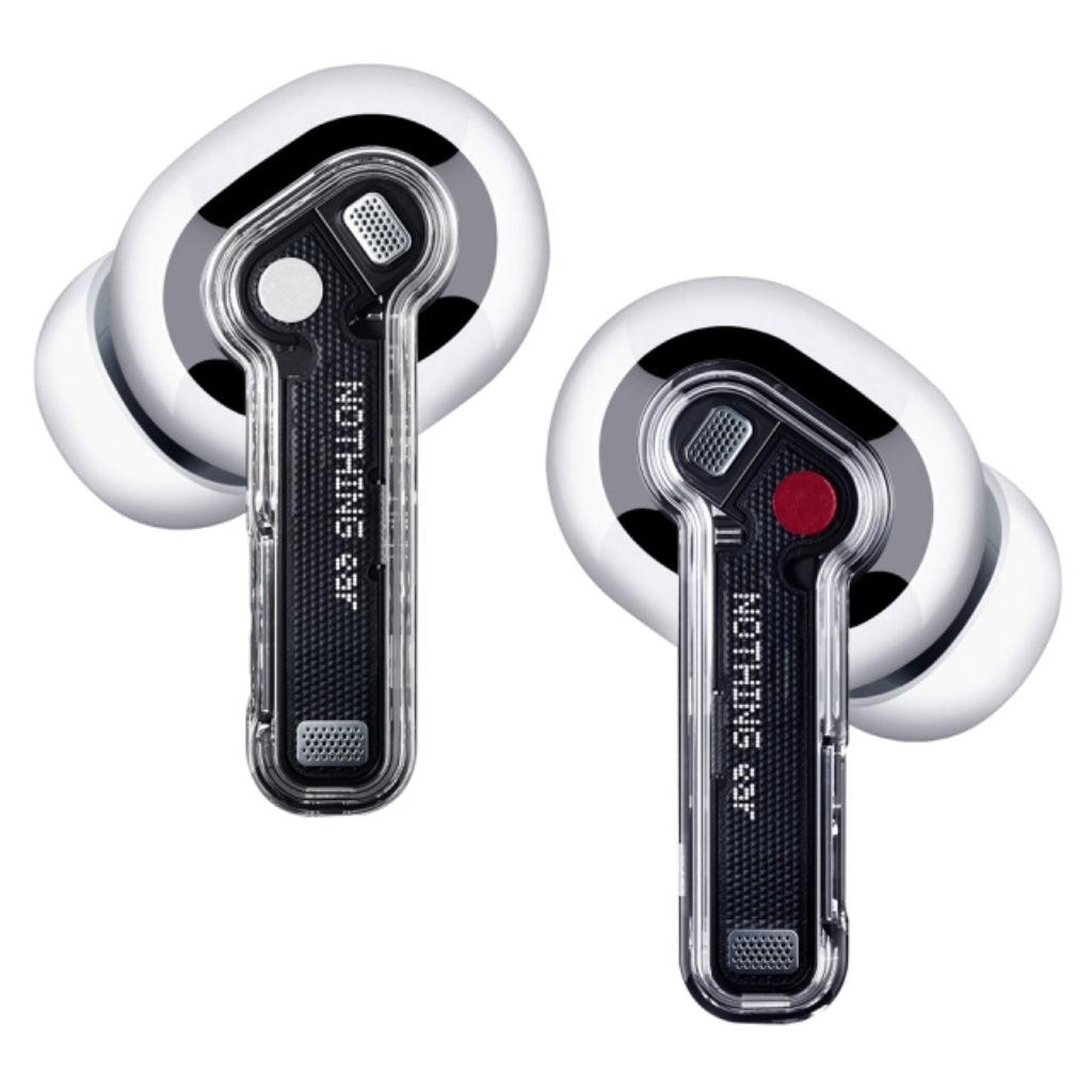Nothing Ear a Wireless Bluetooth Earbuds White - Active Noise Cancelling In-Ear Headphones with Charging Case - High Resolution Audio - Damaged Box