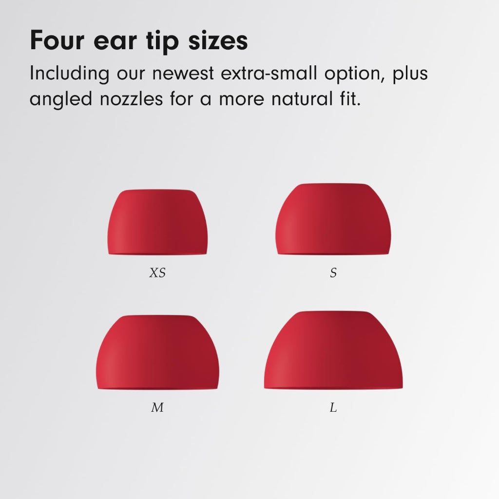 Beats Solo Buds True Wireless Bluetooth Earbuds Transparent Red In-Ear Headphones with Built-In Microphone and USB-C Charging B0D3JHKYNG - Damaged Box