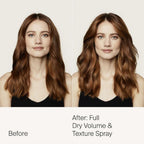 Living Proof Full Dry Volume & Texture Spray - Weightless Buildable Volume & Texture for Fine/Flat Hair - Heat Protection up to 210 ^0C - Vegan, Silicone- & Paraben-Free - Damaged Box