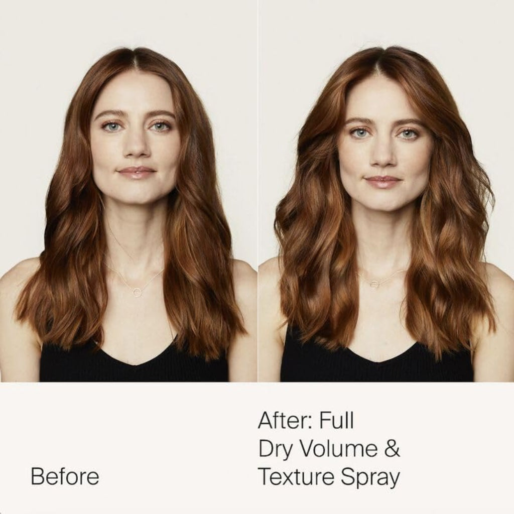Living Proof Full Dry Volume & Texture Spray - Weightless Buildable Volume & Texture for Fine/Flat Hair - Heat Protection up to 210 ^0C - Vegan, Silicone- & Paraben-Free - Damaged Box