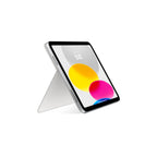 Apple Magic Keyboard Folio for iPad 10th Generation - Detachable Keyboard and Back Panel - White - QWERTY UK Layout MQDP3B/A - Like New