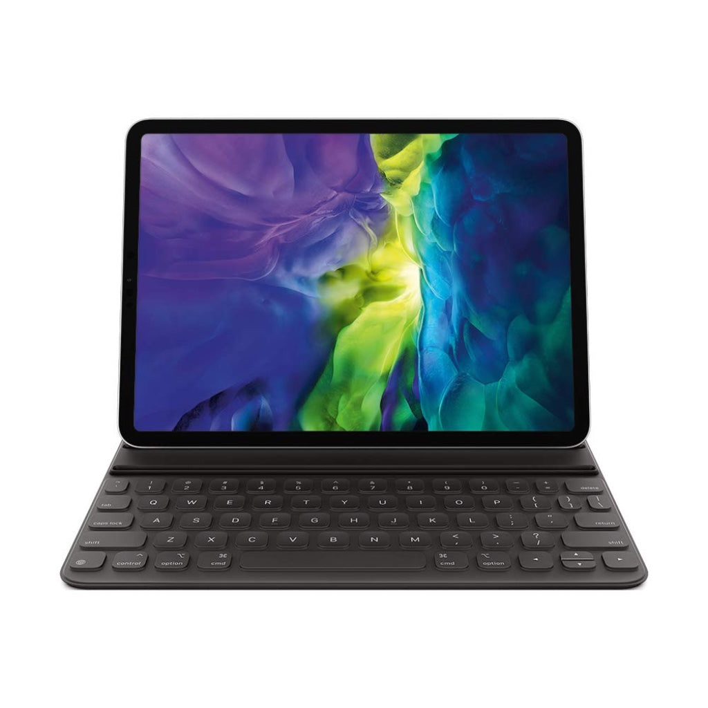 Apple Smart Keyboard Folio for iPad Pro 11-inch 4th 3rd 2nd 1st Generation and iPad Air 5th 4th Gen QWERTY Tablet Case Black MXTQ2B/A - Like New