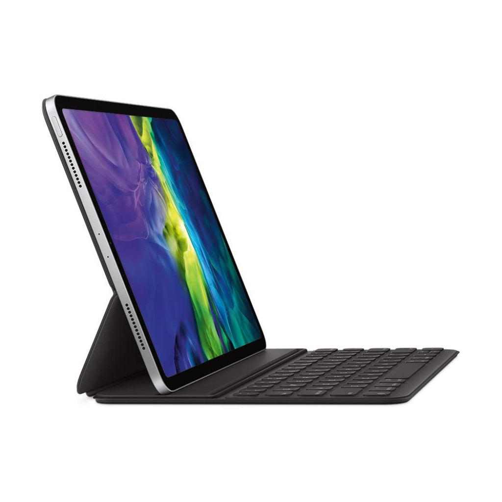 Apple Smart Keyboard Folio for iPad Pro 11-inch 4th 3rd 2nd 1st Generation and iPad Air 5th 4th Gen QWERTY Tablet Case Black MXTQ2B/A - Like New