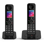 BT Premium Cordless Telephone Twin Pack 2 Handsets Digital Home Phone with Nuisance Call Blocking and Answer Machine B0787G3VRQ