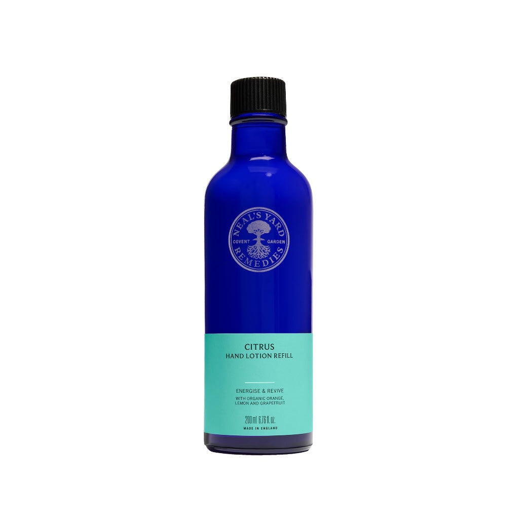 Neal's Yard Remedies Citrus Hand Lotion | Nourishes Skin with Sunny Orange & Lemon Scent | 200 ml