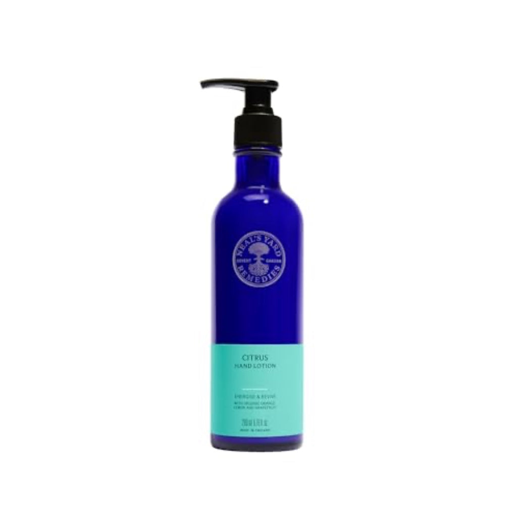 Neal's Yard Remedies Citrus Hand Lotion | Nourishes Skin with Sunny Orange & Lemon Scent | 200 ml