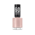 Rimmel 60 Seconds Super Shine Nail Polish, 109 Evening Sand, Quick-Dry Nail Polish, Ultra-Shiny Finish, Easy to Apply, Vibrant Colour, Long-Wearing, Improved Formula, Vegan, 8ml
