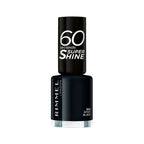Rimmel 60 Seconds Super Shine Nail Polish, 109 Evening Sand, Quick-Dry Nail Polish, Ultra-Shiny Finish, Easy to Apply, Vibrant Colour, Long-Wearing, Improved Formula, Vegan, 8ml