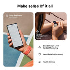 Fitbit Charge 6 Fitness Tracker with Heart Rate GPS and Porcelain Silver Aluminium Case with Chalk Sport Band B0CHN3TXPT - Damaged Box