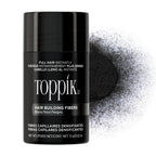 Toppik Hair Building Fibres Powder, for a Thicker-looking Hairline, Crown and Beard, Instant Thinning Concealer for Men and Women, Dark Brown, 12 g - Damaged Box