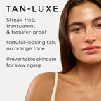 TAN-LUXE The Face - Illuminating Self-Tan Drops to Create Your Own Self Tanner, 30ml - Cruelty & Toxin Free - Light/Medium - Damaged Box