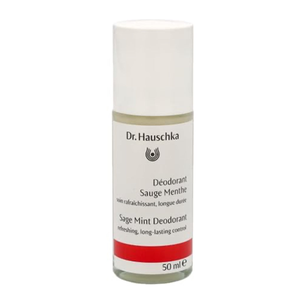 Dr. Hauschka Rose Deodorant 50ml Roll-On Gentle Natural Skin Care for Sensitive Skin Aluminium Salt Free Floral Freshness Pack of 1