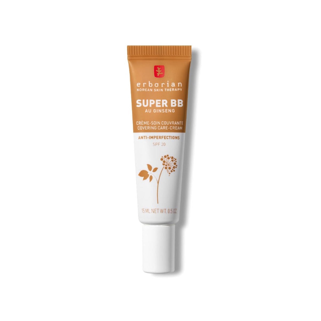 Super BB Ginseng High Coverage Tinted Face Care Anti Imperfections Complexion Corrector Perfecter Sun Protection SPF 20 Korean Cosmetic Caramel Damaged Box