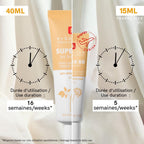 Erborian - Super BB Cream with Ginseng - High Coverage Tinted Face Care Anti-Imperfections - Complexion Corrector and Perfecter - Sun Protection SPF 20 - Korean Cosmetic - Caramel 15ml - Damaged Box