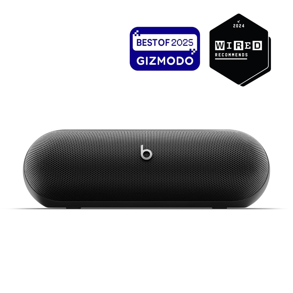 Beats Pill Portable Bluetooth Wireless Speaker Matte Black Water Resistant IP67 Loudspeaker with USB-C Charging and 24 Hour Battery Life - Like New