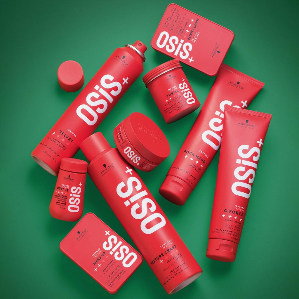 Schwarzkopf Professional OSiS Flexwax Hair Styling Wax Remouldable Cream Wax Hair Grip Texturizing Natural Shine Strong Hold 85 ml