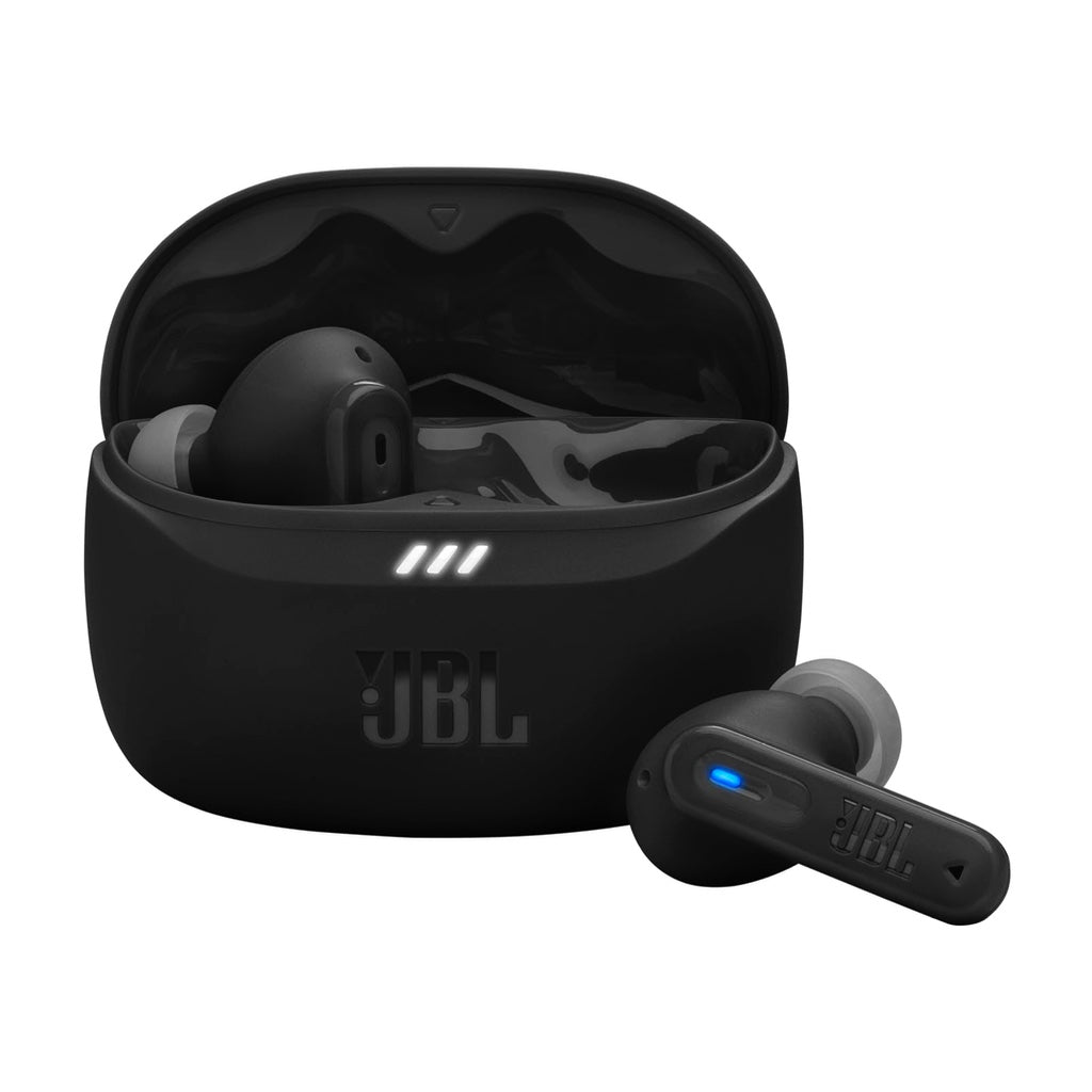 JBL Tune Beam 2 True Wireless Noise Cancelling Earbuds - Black Bluetooth In-Ear Headphones with Mic and Water Resistance