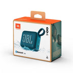 JBL Go 4 Ultra-Portable Bluetooth Speaker Blue Waterproof Wireless Compact Travel Speaker with 7 Hour Battery Life