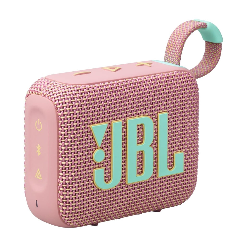 JBL Go 4 Ultra-Portable Bluetooth Speaker Blue Waterproof Wireless Compact Travel Speaker with 7 Hour Battery Life