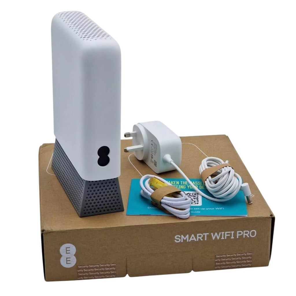 EE Mobile WiFi Extender 7 Pro Wireless Network Range Booster Dual Band Internet Signal Repeater Home Networking Connectivity Booster - Damaged Box