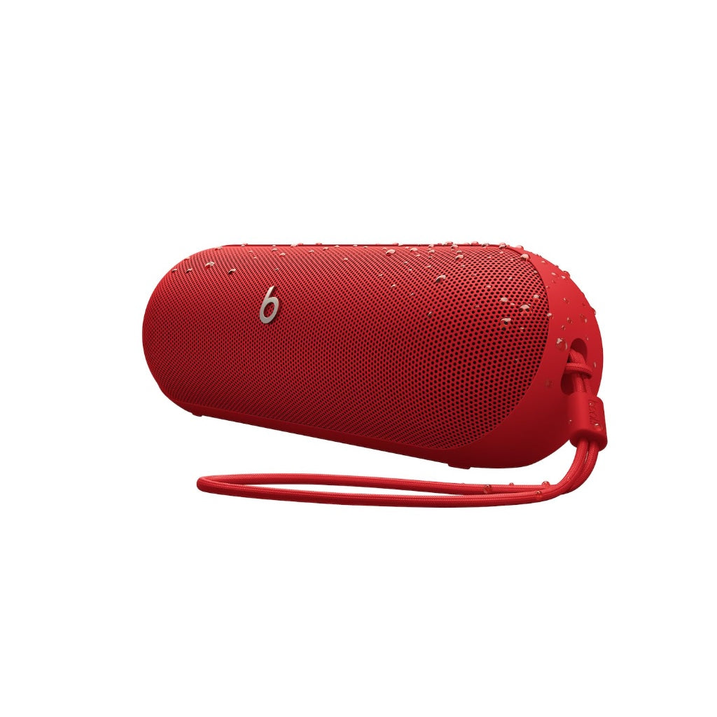 Beats Pill Portable Wireless Bluetooth Speaker - Red - Compact Rechargeable Audio System with Built-in Microphone and USB-C Charging - Like New