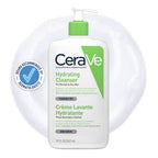CeraVe Hydrating Cleanser 88ml Travel Size Face Wash with Hyaluronic Acid and Ceramides for Normal to Dry Skin Body Cleanser