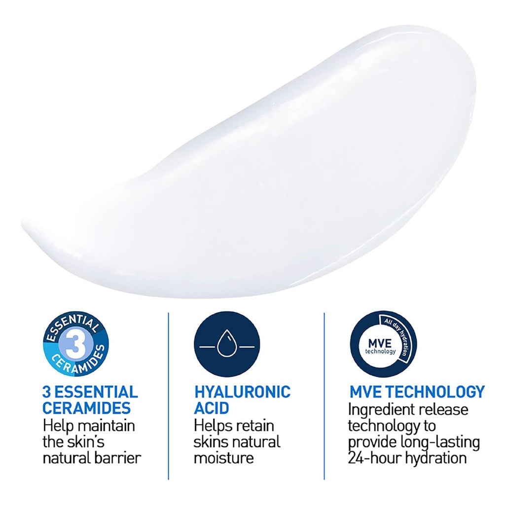 CeraVe Moisturising Lotion 236ml - Daily Face and Body Moisturiser for Dry to Very Dry Skin with 3 Essential Ceramides and Hyaluronic Acid
