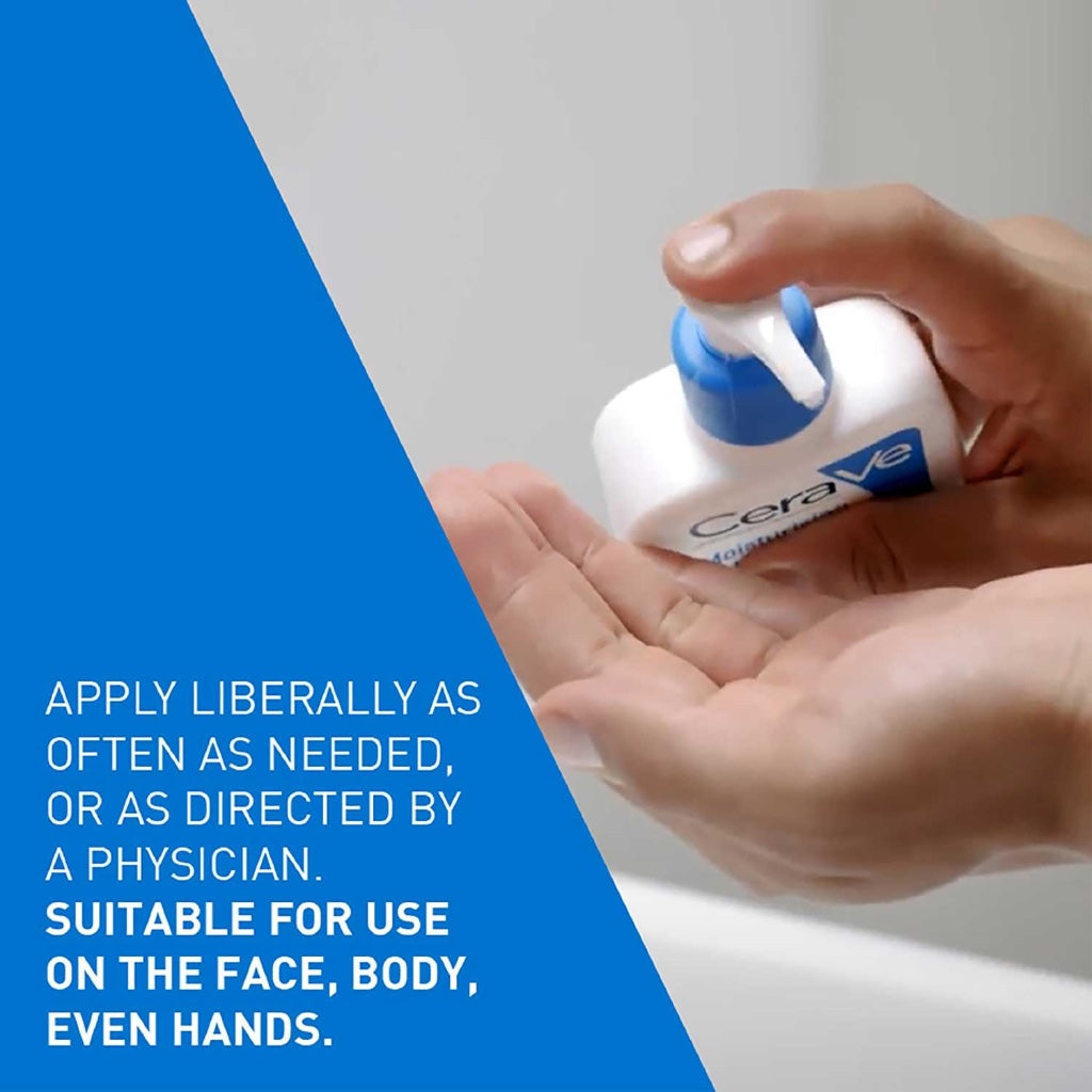 CeraVe Moisturising Lotion 236ml - Daily Face and Body Moisturiser for Dry to Very Dry Skin with 3 Essential Ceramides and Hyaluronic Acid