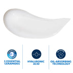 CeraVe Oil Control Moisturising Gel Cream 52ml - Oil Absorbing Face Moisturiser for Oily and Combination Skin with Ceramides and Hyaluronic