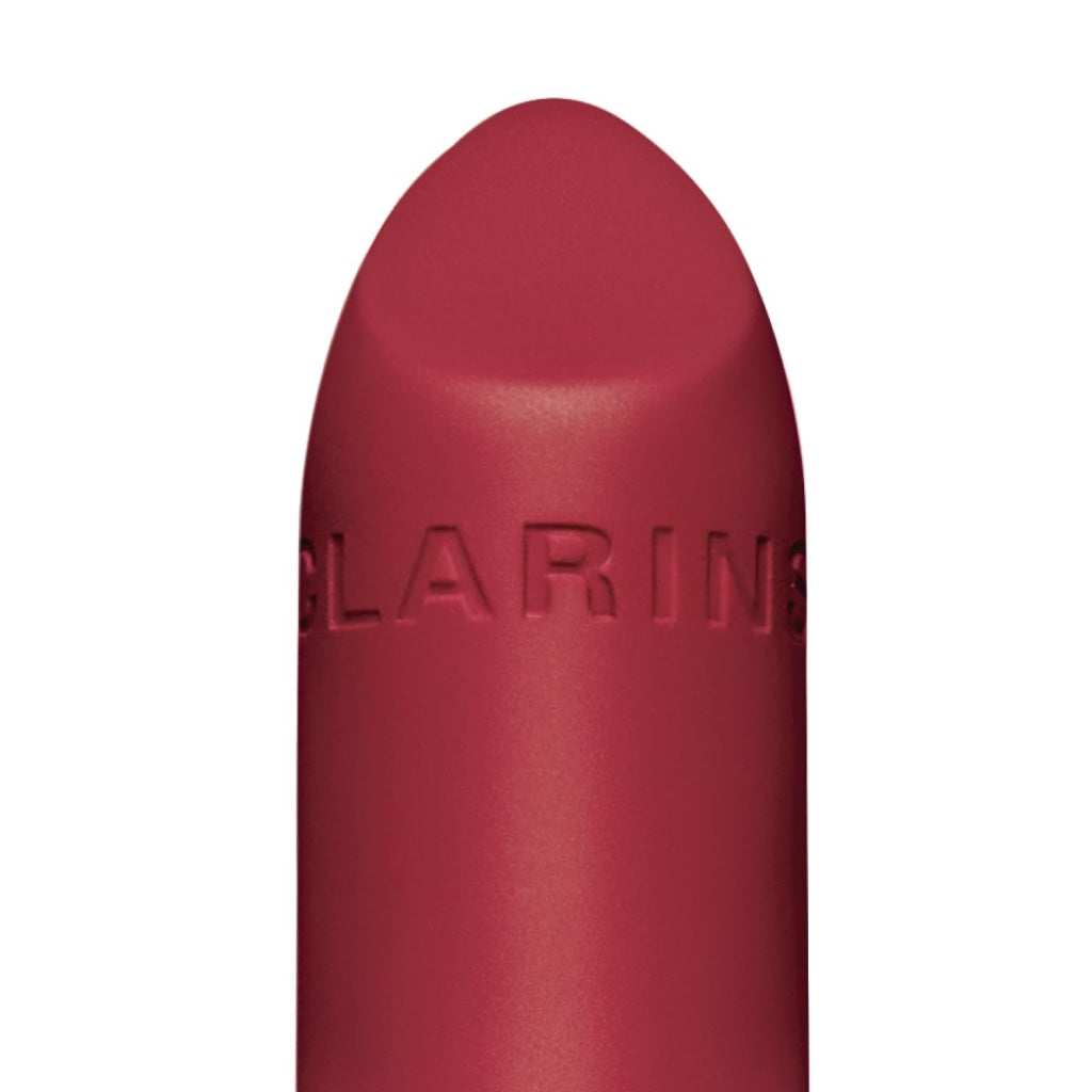 Clarins Joli Rouge Velvet Lipstick Refill 732 Grenadine 3.5g Matte Finish Long Lasting Moisturising Lip Colour Refillable Case Insert