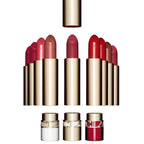 Clarins Joli Rouge Velvet Lipstick Refill 732 Grenadine 3.5g Matte Finish Long Lasting Moisturising Lip Colour Refillable Case Insert