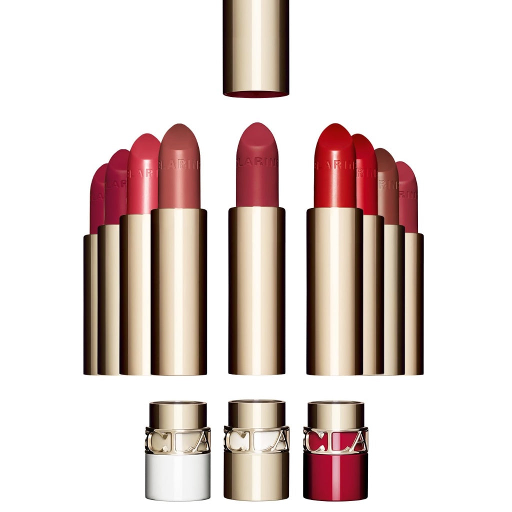 Clarins Joli Rouge Velvet Lipstick Refill 732 Grenadine 3.5g Matte Finish Long Lasting Moisturising Lip Colour Refillable Case Insert