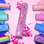 Yes4All EVA Foam Roller 18 Inch Unicorn Marbled High Density Muscle Massager for Deep Tissue Physical Therapy and Exercise Recovery - Damaged Box