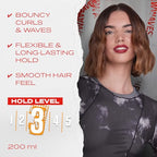 Wella Shockwaves Curls and Waves Mousse, 200 ml - Damaged Box