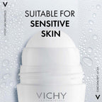 Vichy 24H Dry Touch Roll-On Deodorant for Sensitive Skin 50ml