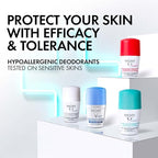 Vichy 24H Dry Touch Roll-On Deodorant for Sensitive Skin 50ml
