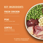 Lily's Kitchen Adult Dry Dog Food Chicken and Duck Grain-Free Recipe 7kg Bag Natural Ingredients Complete Pet Food Health and Digestion - Damaged Box