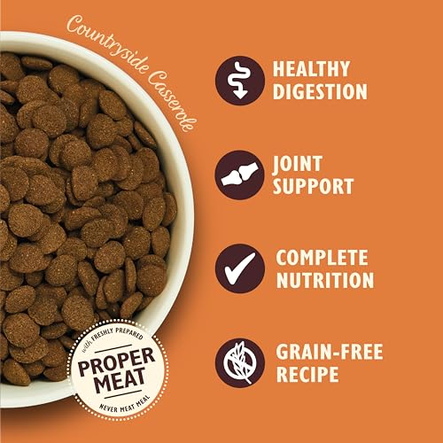 Lily's Kitchen Adult Dry Dog Food Chicken and Duck Grain-Free Recipe 7kg Bag Natural Ingredients Complete Pet Food Health and Digestion - Damaged Box
