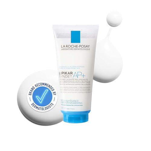La Roche-Posay Lipikar Syndet AP+ Soothing Cream Wash For Eczema And Atopic Skin 200ml