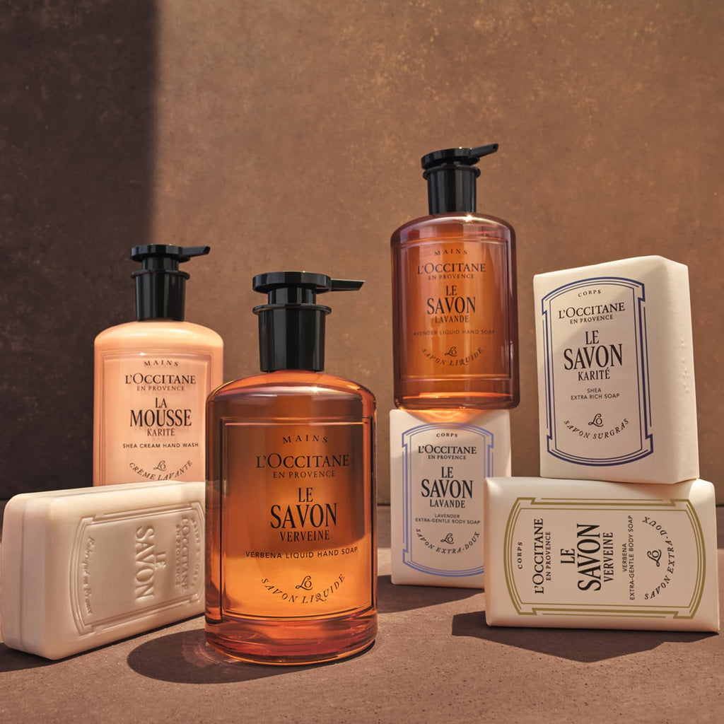 L'OCCITANE - Lavender (Lavande) Liquid Hand Soap Refill - 500 ml - All skin types - Made in France - Damaged Box