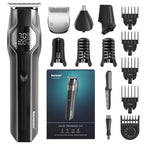 Kensen 4-in-1 Body Hair Trimmer and Beard Shaver for Men, Waterproof Cordless Pubic Grooming Kit, Dual Speed Rechargeable Electric Shaver - Like New