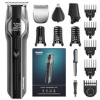 Kensen 4-in-1 Body Hair Trimmer and Beard Shaver for Men, Waterproof Cordless Pubic Grooming Kit, Dual Speed Rechargeable Electric Shaver - Like New