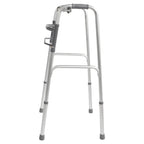 Aidapt Folding Walking Frame Adjustable Height Lightweight Aluminium Mobility Aid with Fast Fold Mechanism and Anti Slip Rubber Feet - Damaged Box