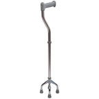 Aidapt Small Base Quad Cane Walking Stick Height Adjustable Tetrapod with 4 Feet and Non-Slip Rubber Ferrules 71.5-96.5cm Range - Very Good