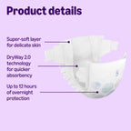 Amazon Mama Bear Ultra Dry Nappies Size 5 10-16kg Baby Diapers with Absorption Channels Bulk Buy 152 Pack 2 x 76 Count - Like New