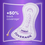 Always Discreet Maxi Comfort Incontinence Pads Level 9 Absorbency 48 Pack Extra Secure Bladder Weakness Towels for Women with Odour Lock - Damaged Box