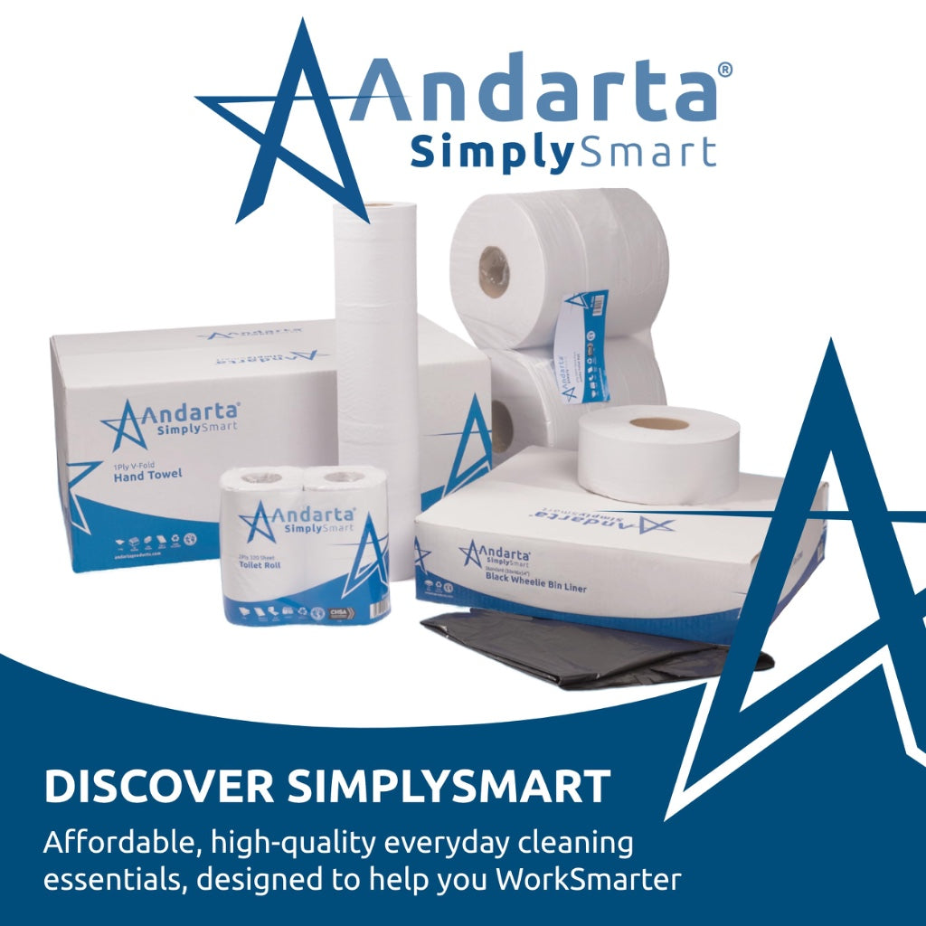 Andarta 1-Ply Green V-Fold Hand Towels Bulk Pack of 5000 Disposable Paper Towels for Interfold Dispensers 20 Packs of 250 Sheets - Damaged Box