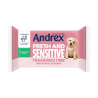 Andrex Fresh and Sensitive Hygiene Wipes 12 Pack - Flushable Moist Toilet Tissue - Hypoallergenic Fragrance Free Wet Wipes - 360 Sheets