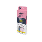 Beldray Over Radiator Airer Pack of 2 Extendable Clothes Drying Racks with Sock Clips White and Grey 46cm Laundry Rail for Towels and Linen - Damaged Box