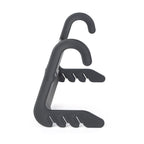 Beldray Over Radiator Airer Pack of 2 Extendable Clothes Drying Racks with Sock Clips White and Grey 46cm Laundry Rail for Towels and Linen - Damaged Box